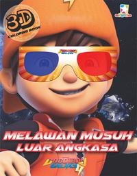 3d Coloring Book Boboiboy Galaxy: Melawan Musuh Luar Angkasa