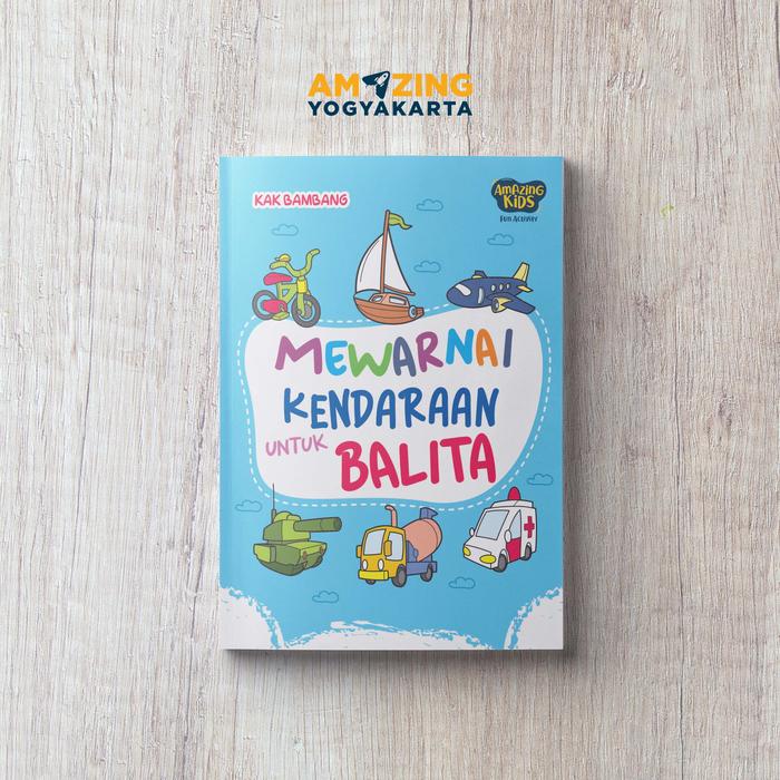 Mewarnai Kendaraan Untuk Balita