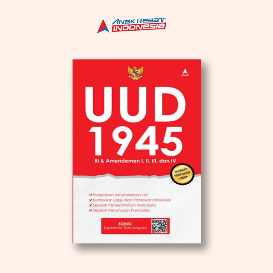 Uud 1945 Ri & Amendemen I, Ii, Iii, Dan Iv