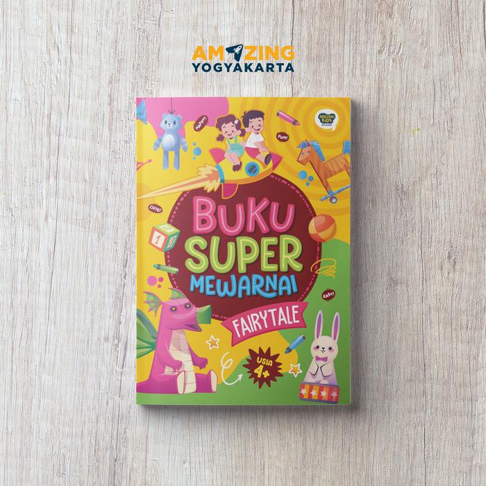Buku Super Mewarnai Fairy Tale