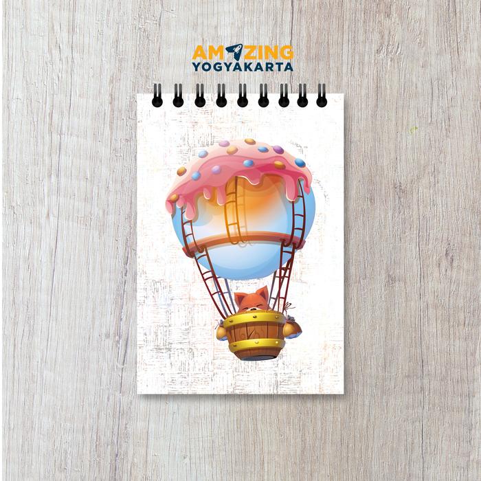 Blocknote Air Balloon - A6