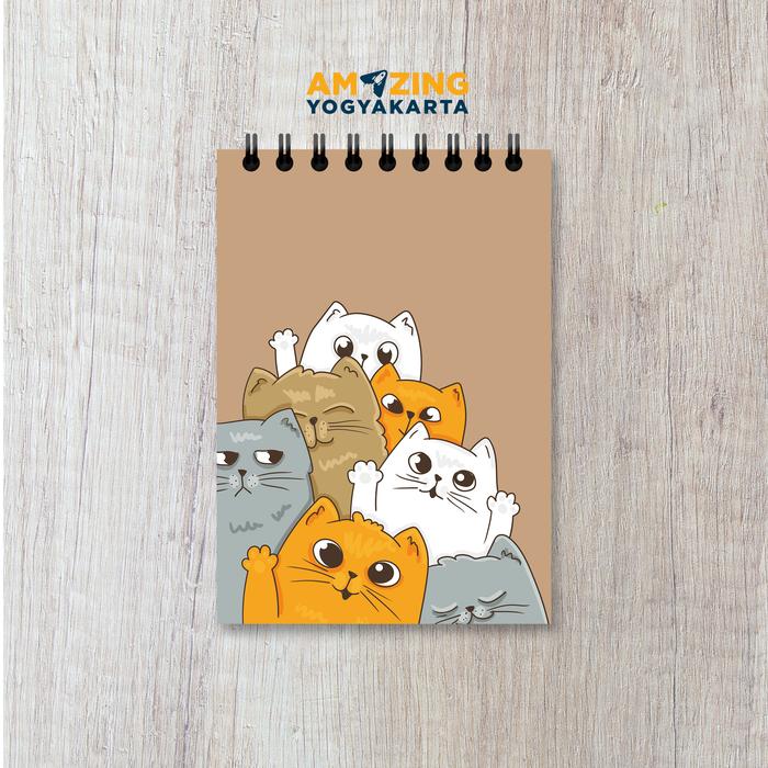 Blocknote Cats - A6