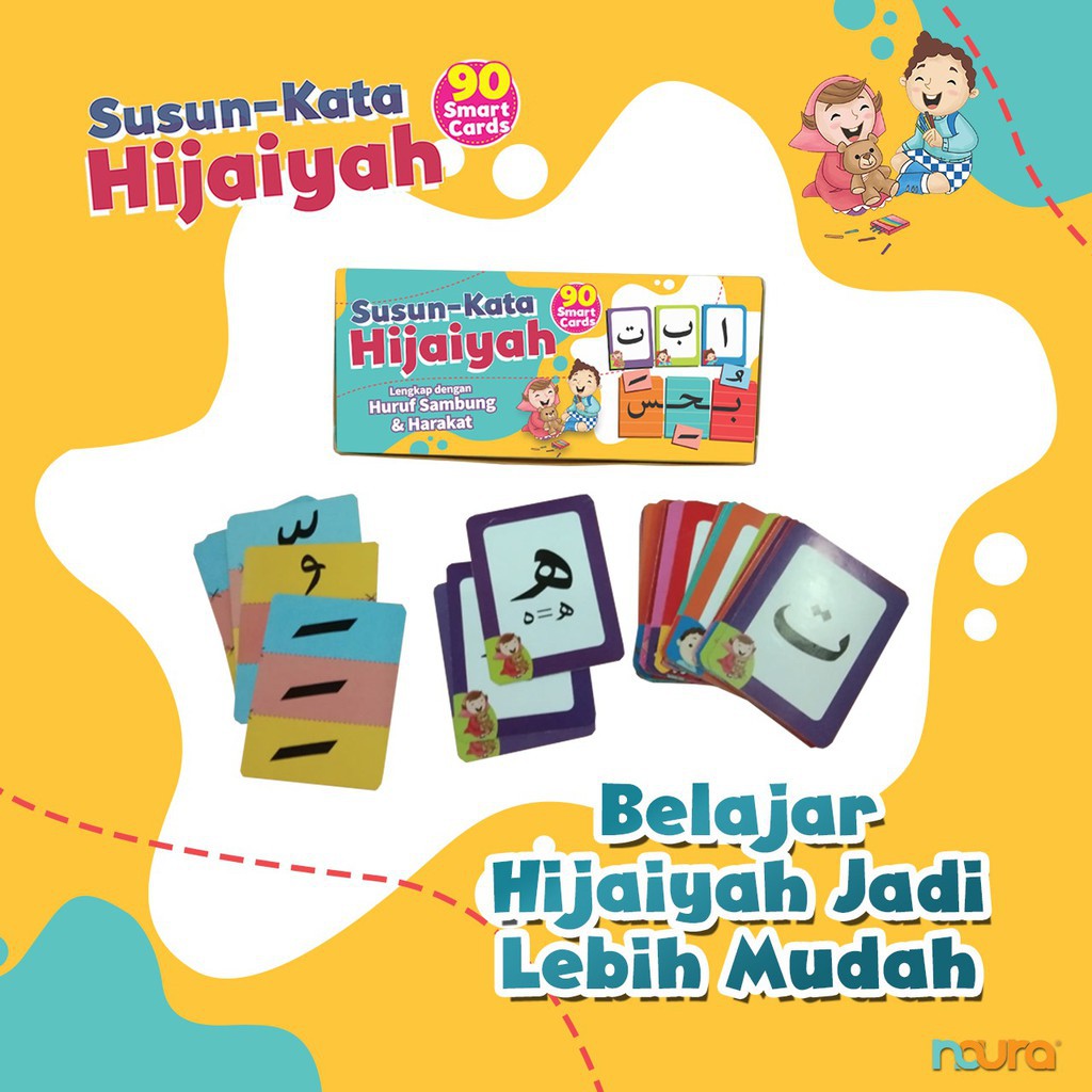 90 Hijaiyah Smart Cards
