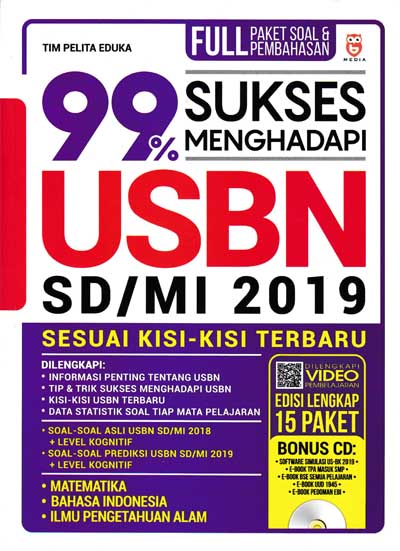 99% Sukses Menghadapi Usbn Sd/mi 2019 ( Plus Cd )