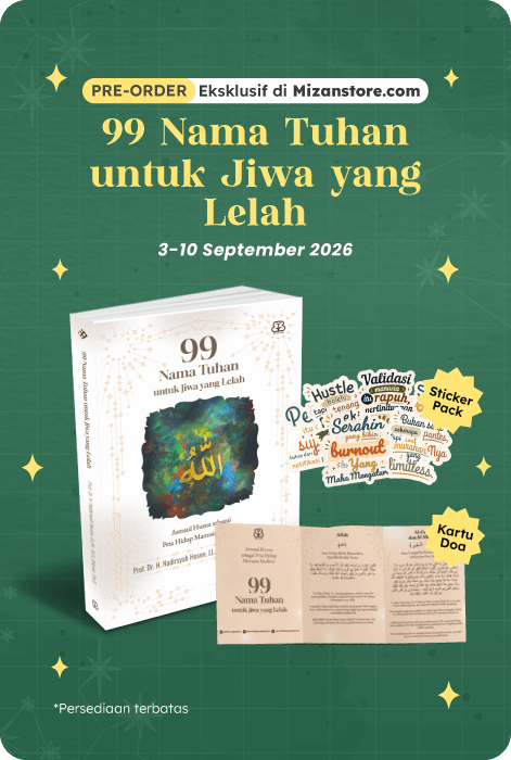 99 Nama Tuhan Untuk Jiwa Yang Lelah - Bonus Kartu Doa Dan Sticker Pack