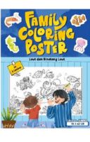 Mainan Edukatif: Family Coloring Poster: Laut Dan Binatang Laut (Buku Event)