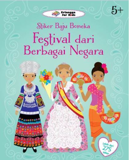 Stiker Baju Boneka: Festival Dari Berbagai Negara