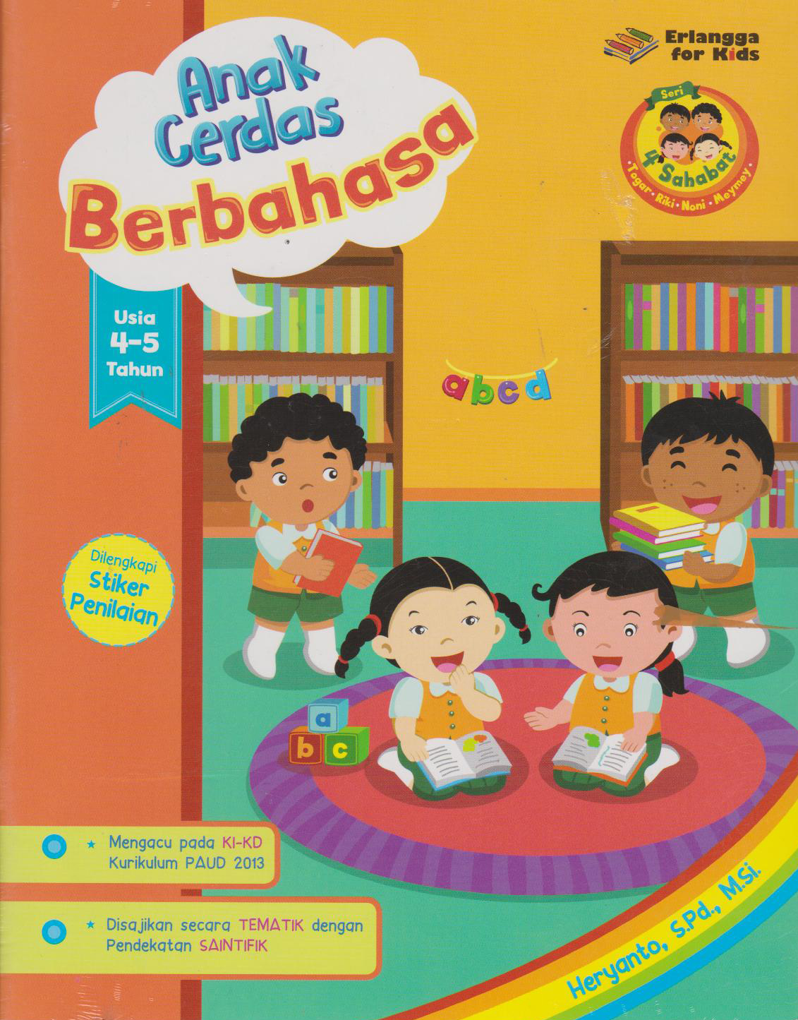 4sahabat-Anak Cerdas: Berbahasa Usia 4-5th 