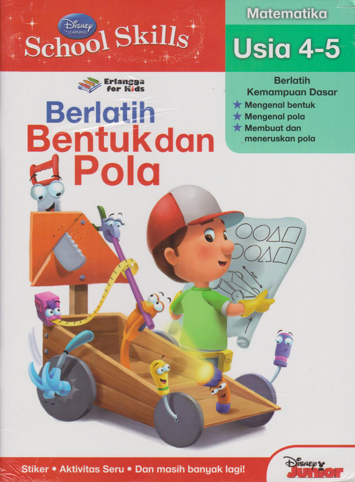 Disney School Skills: Berlatih Bentuk Dan Pola 