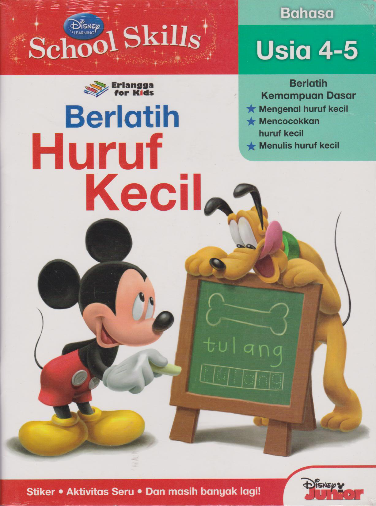 Disney School Skills: Berlatih Huruf Kecil 