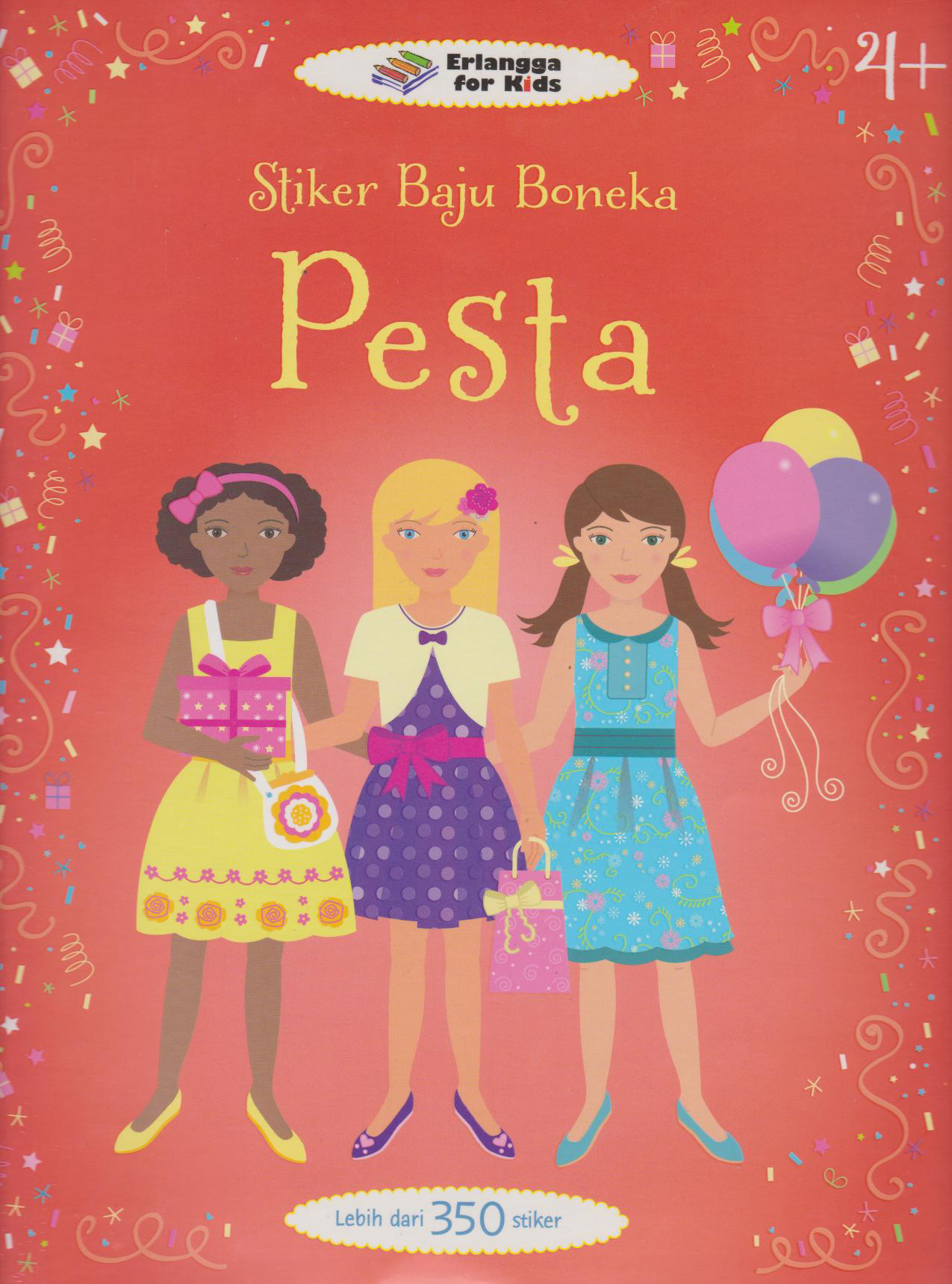 Stiker Baju Boneka: Pesta 