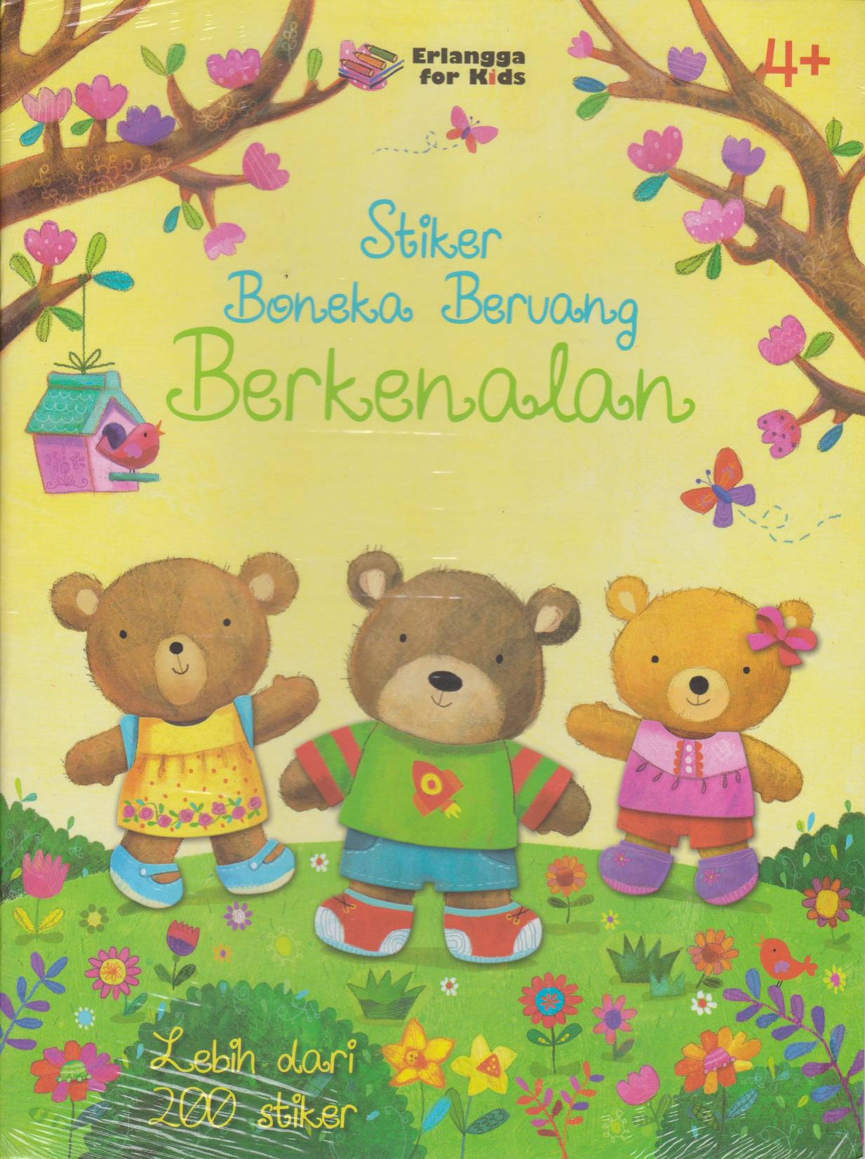 Stiker Boneka Beruang: Berkenalan 