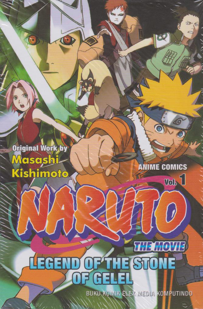 Naruto The Movie: Legend Of The Stone Of Gelel Vol 1 