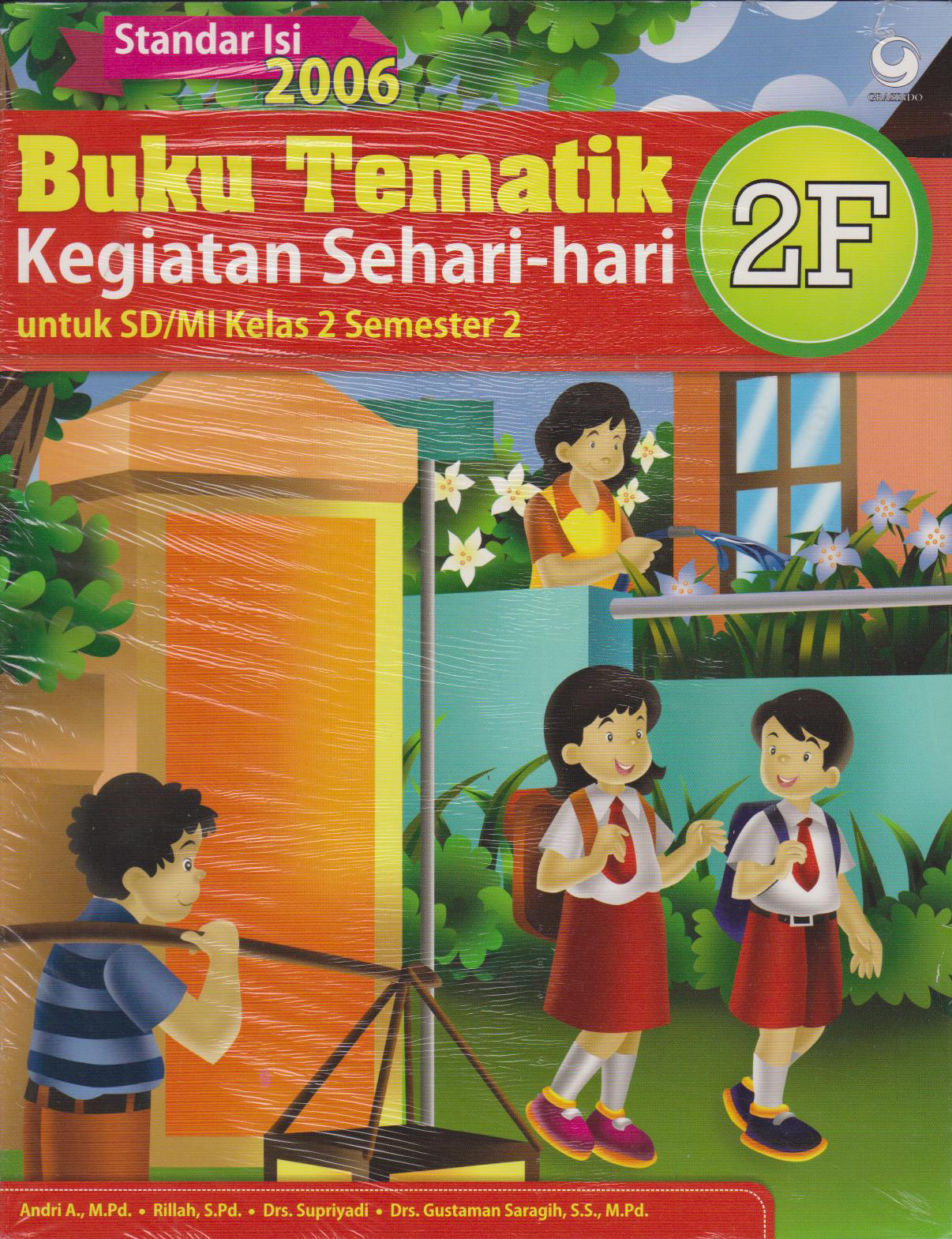 Tematik : Kegiatan Sehari-Hari 2f Kur 06 (Ganti Cover) 