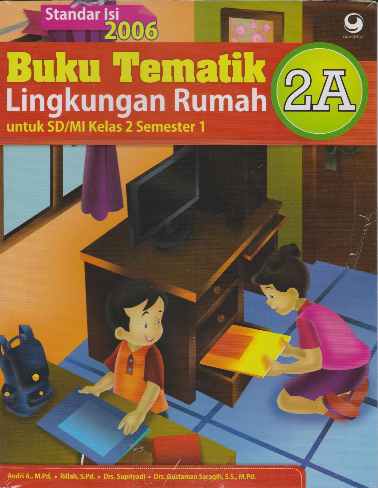 Tematik : Lingkungan Rumah 2a Kur 06 (Ganti Cover) 