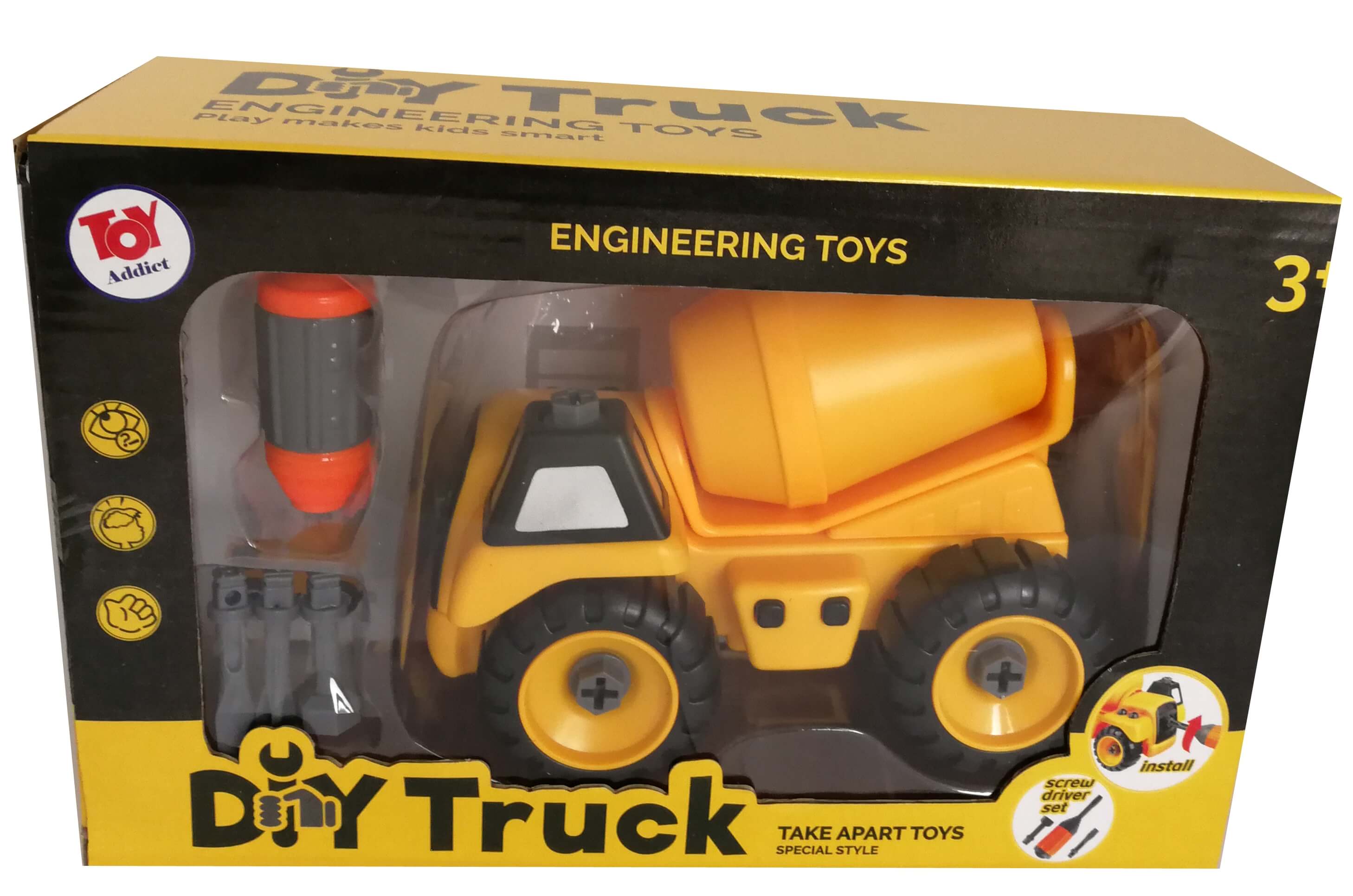 Cps162451-3 - Diy Trucks - 3 Asstmixer