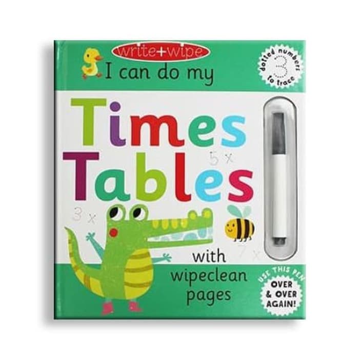 Write And Wipe: Times Tables