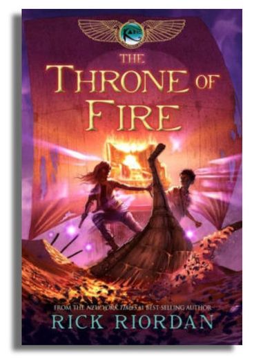 The Throne Of Fire (The Kane Chronicles, Book 2)