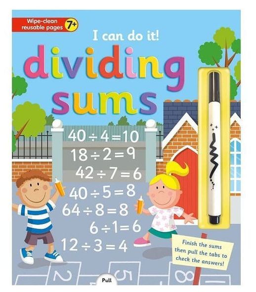 Wipe Clean : I Can Do It! Dividing Sums
