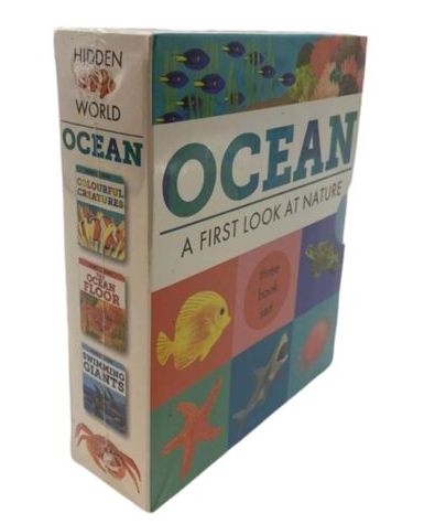 Hidden World - 3 Books In Slipcase: Ocean