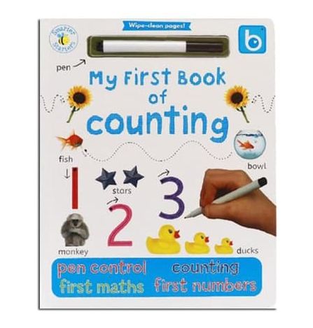 Wipe Clean Casebound Board: Counting