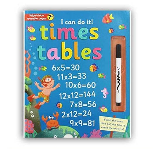 Wipe Clean : I Can Do It! Times Tables