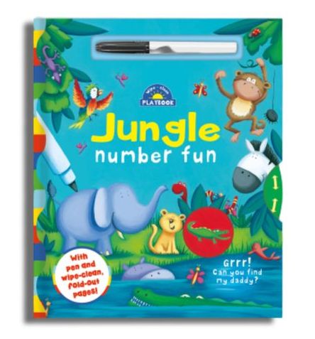 Wipe Clean Playday: Jungle Number Fun