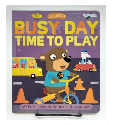 Jelly Bear Board Book: Busy Day