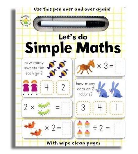 Wipe Clean: Let`s Do Simple Maths