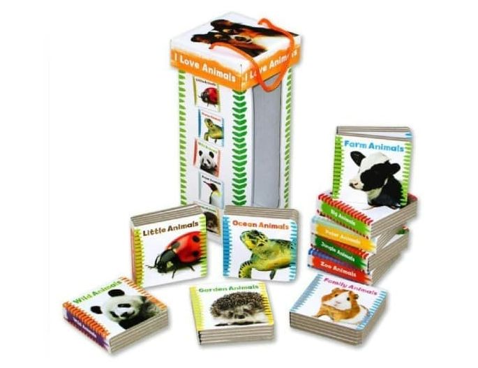 Book Tower: I Love Animals (Stripey Ant Edition)