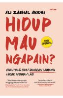 Hidup Mau Ngapain? (Edisi Ke-2 Edisi Diperkaya)