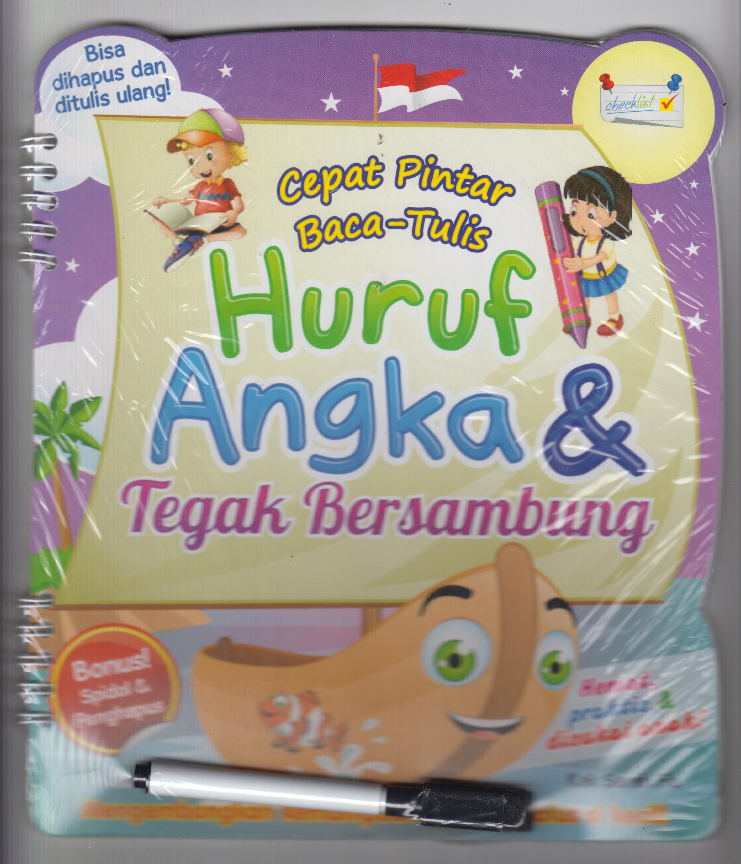 Huruf, Angkadantegak Bersambung: Cepat Pintar Baca T 