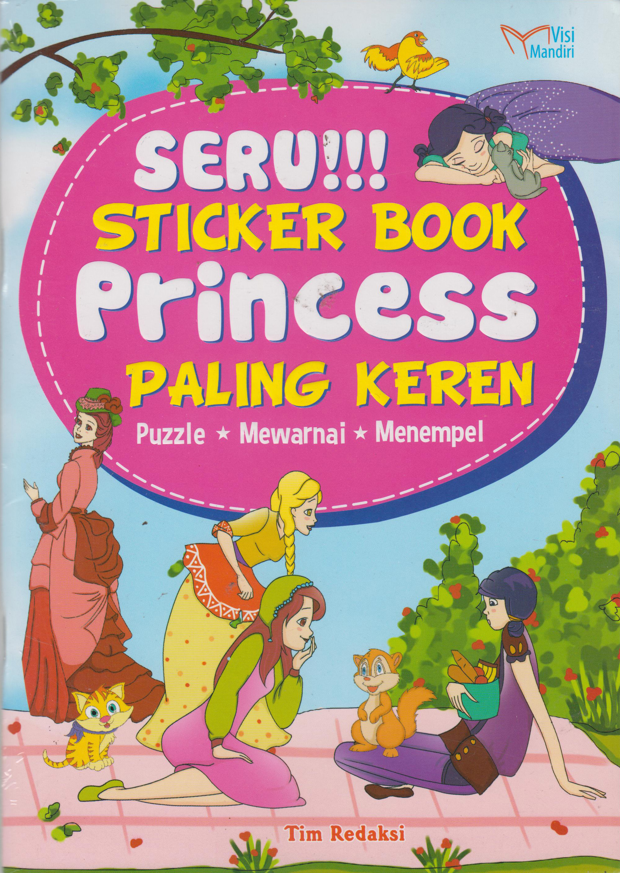 Princess: Seru!!! Sticker Book Paling Keren 