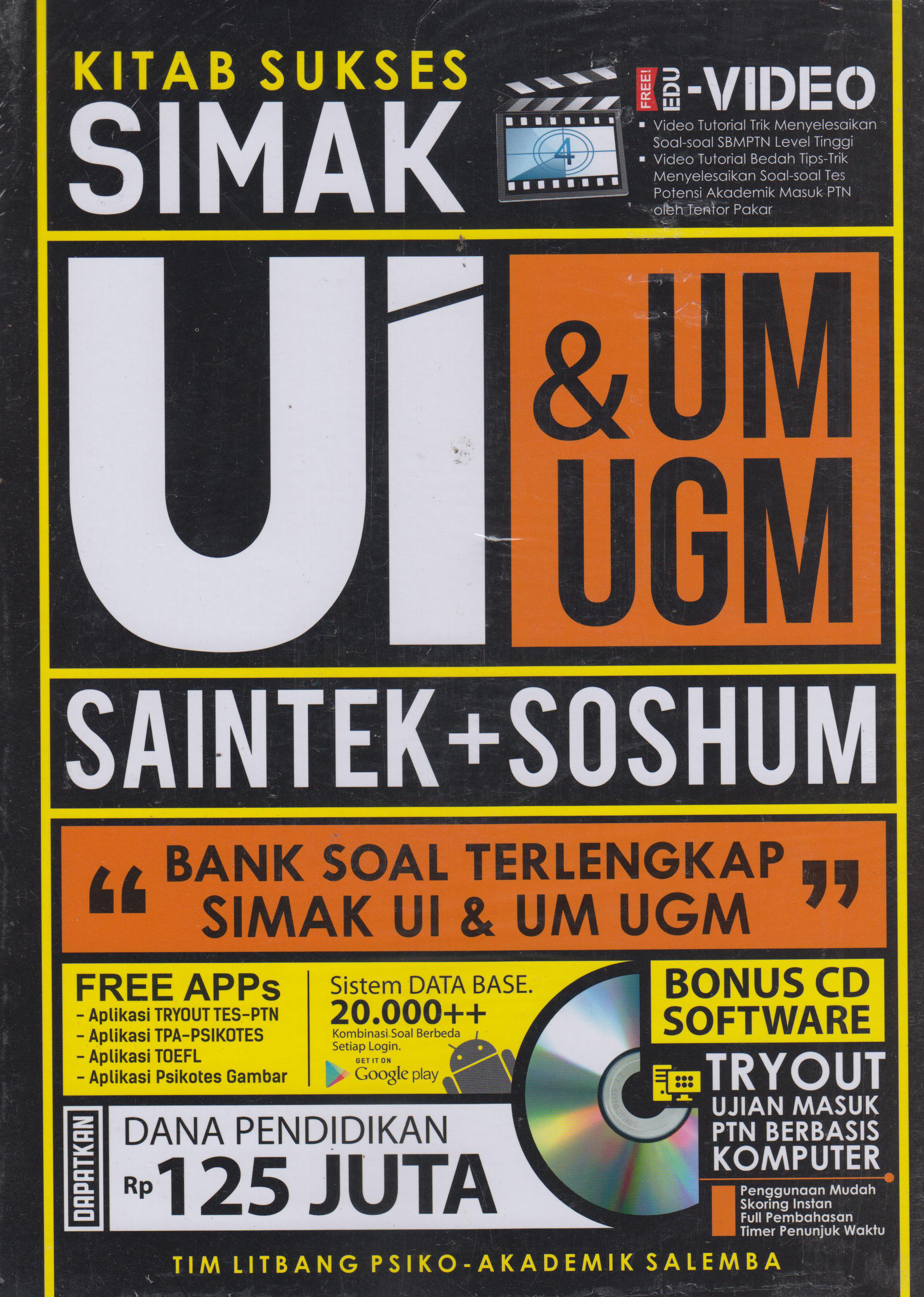 Kitab Sukses Simak Ui Dan Um Ugm Saintek+soshum 