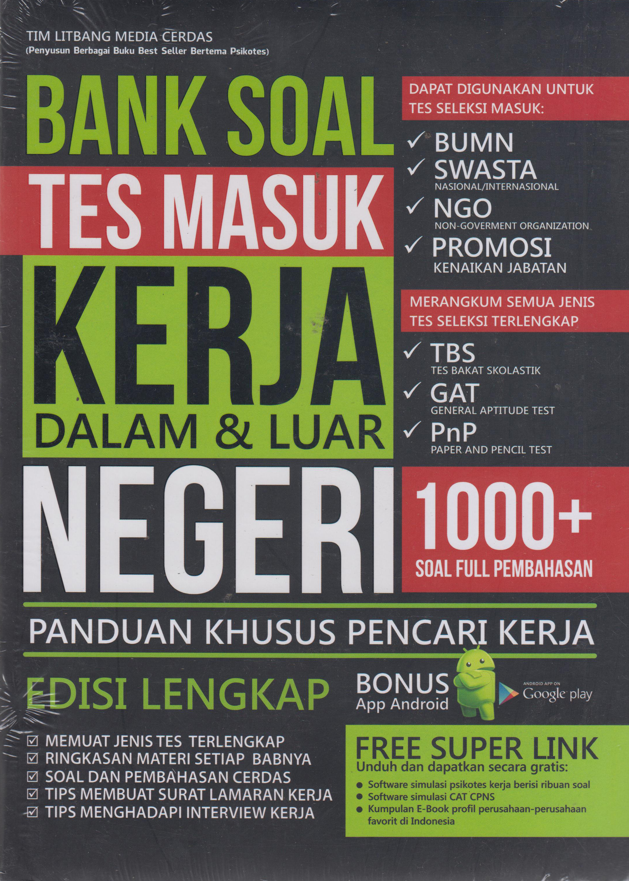Bank Soal Tes Masuk Kerja Dalam Dan Luar Negeri 