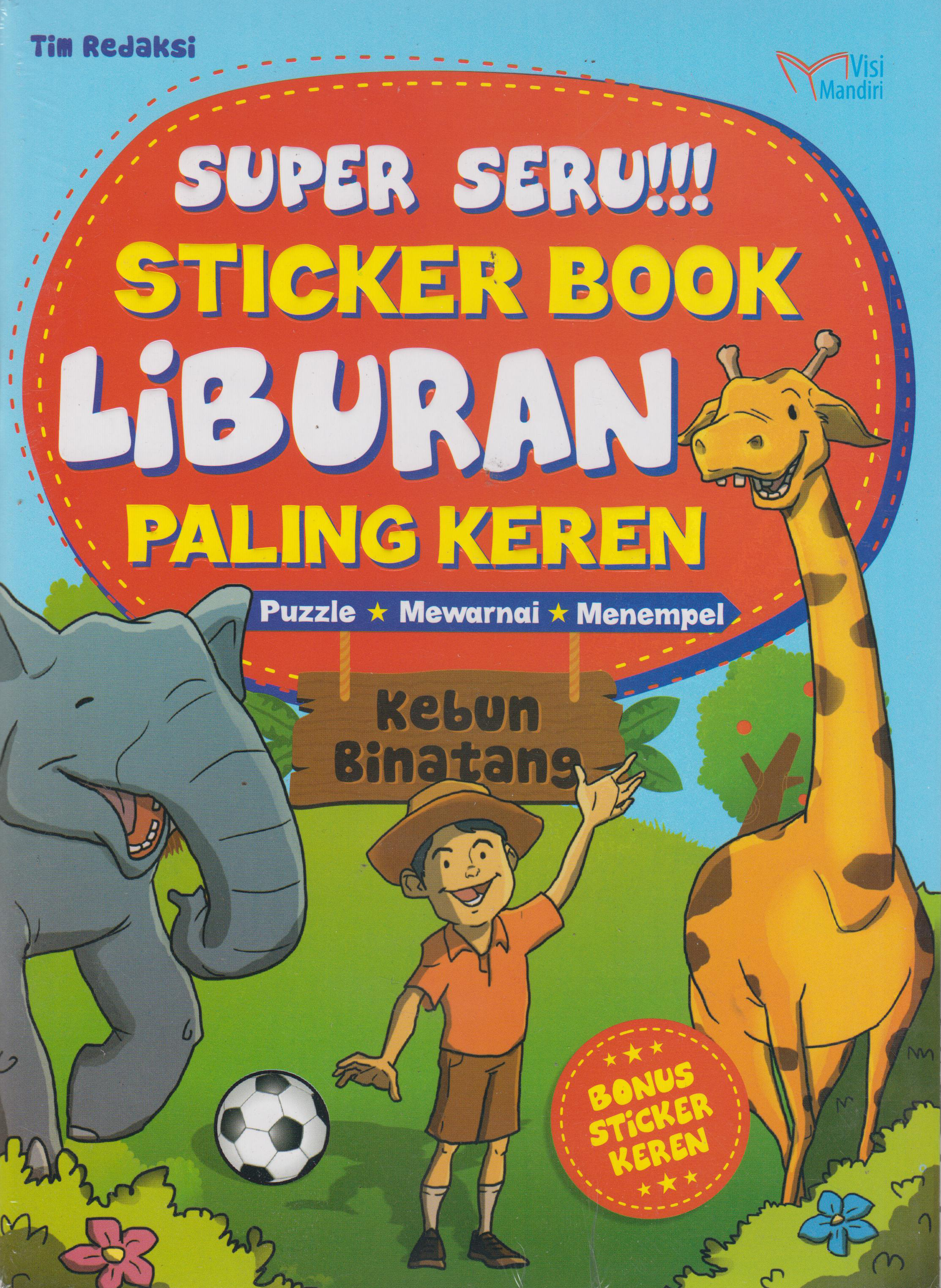 Liburan Paling Keren: Super Seru! Sticker Book 