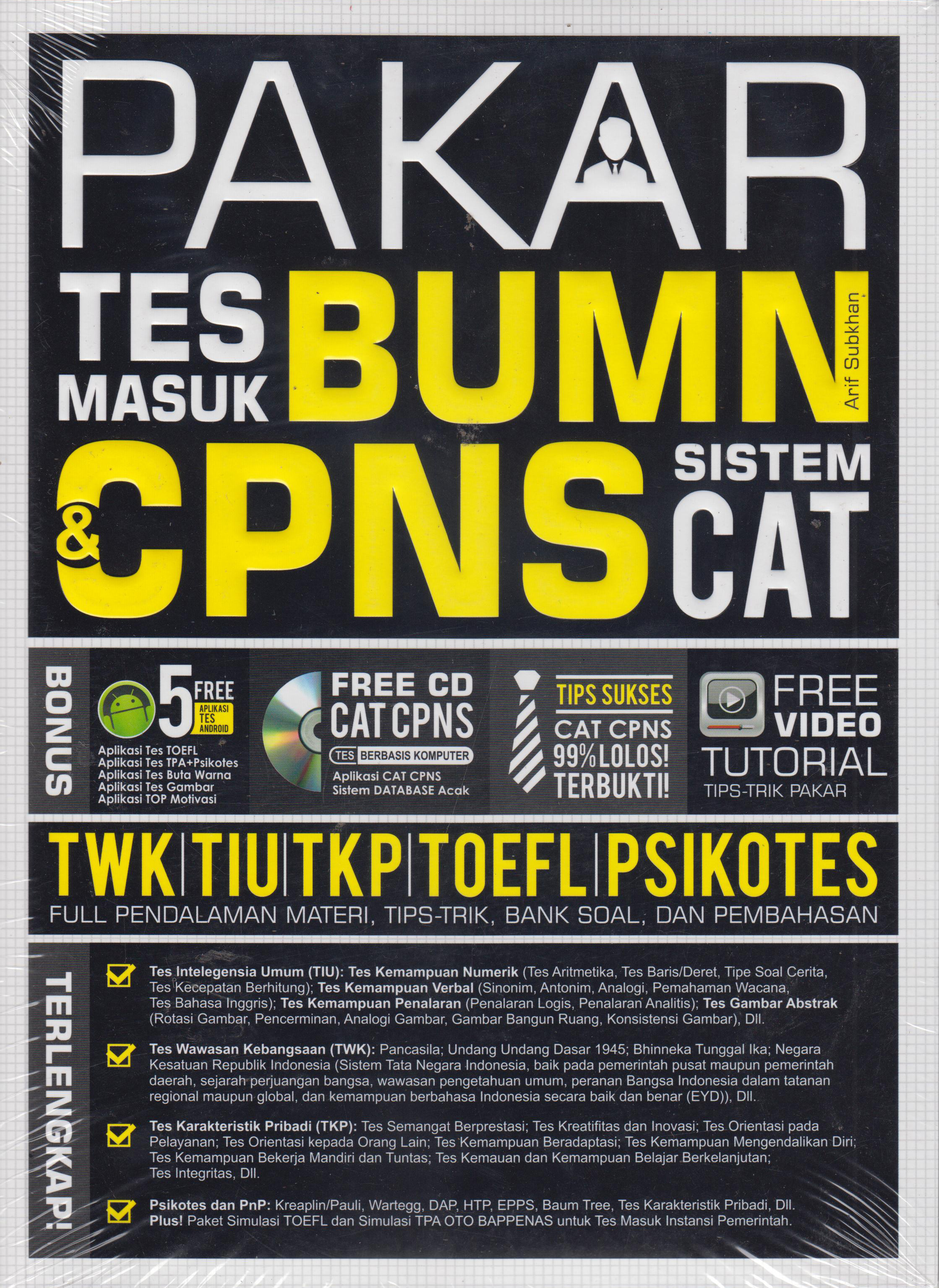 Pakar Tes Masuk Bumn Dan Cpns Sistem Cat 