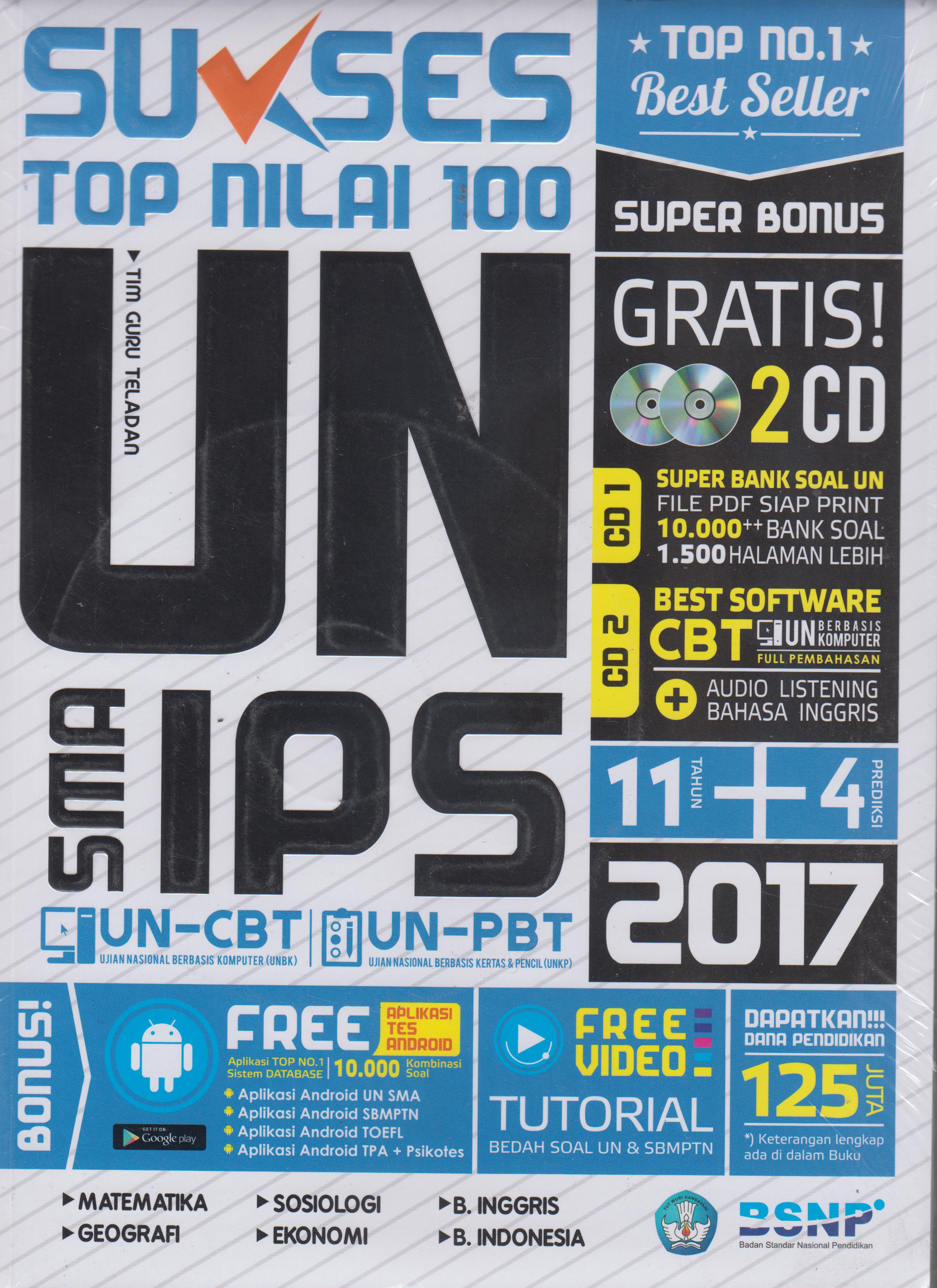 Sukses Top Nilai 100 Un Sma Ips 2017 