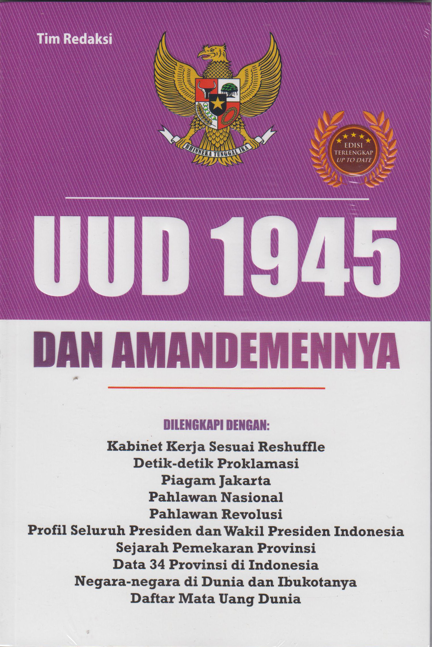 Uud 1945 Dan Amandemennya Up To Date 