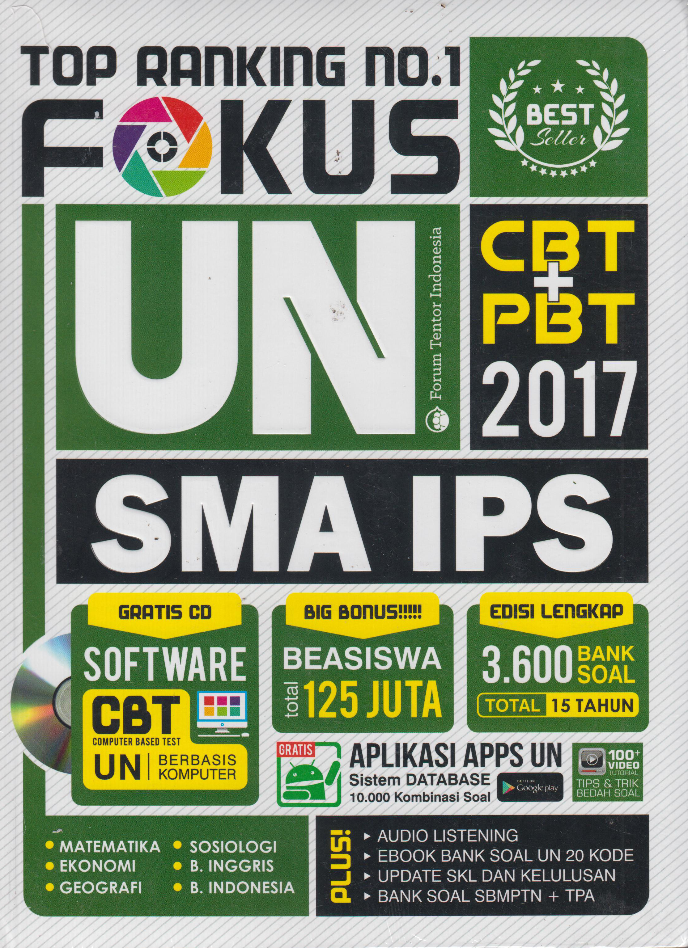 Fokus Un Sma Ips 2017: Top Ranking No 1 