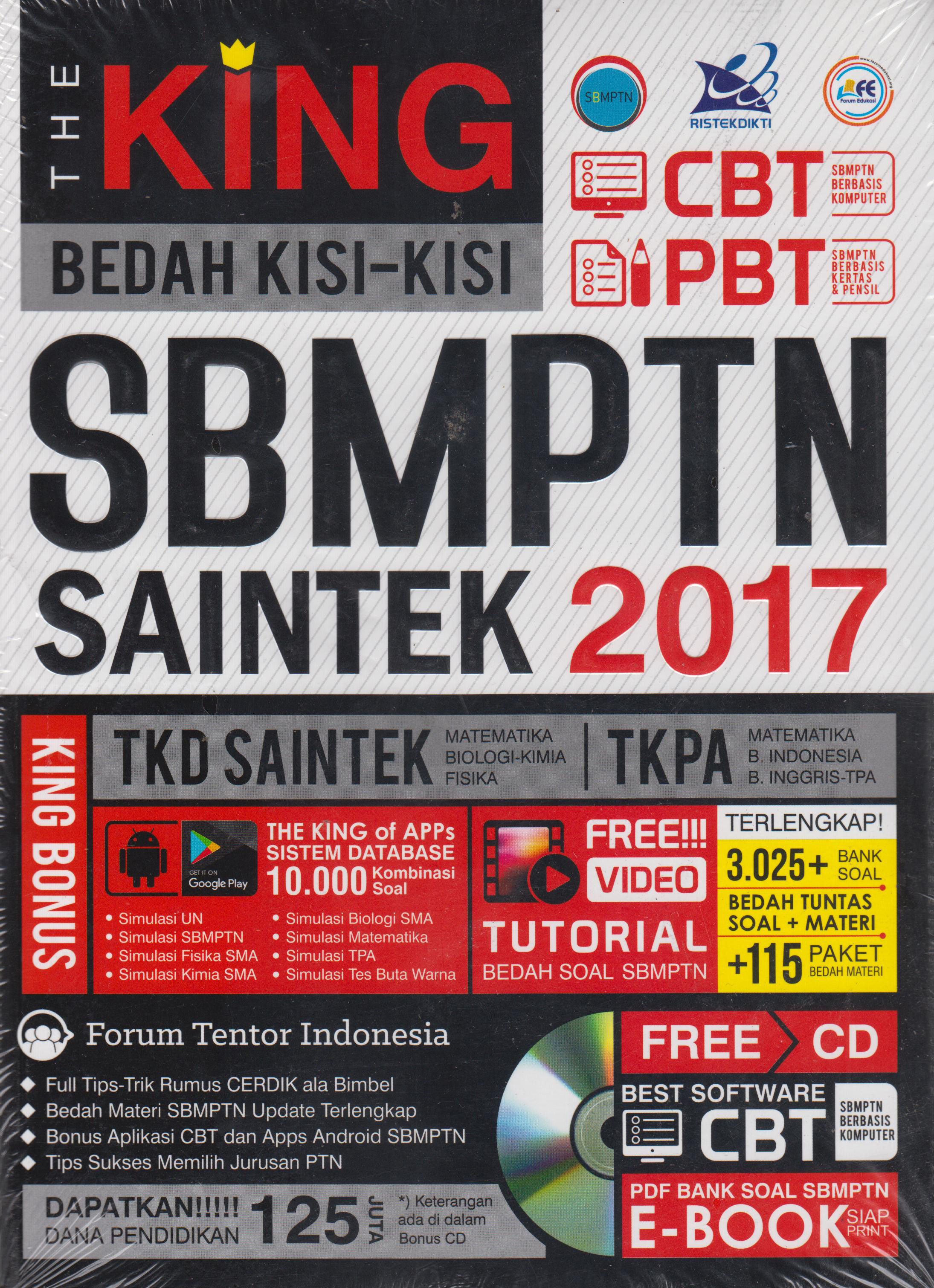 Bedah Kisi2 Sbmptn Saintek 2017: The King 