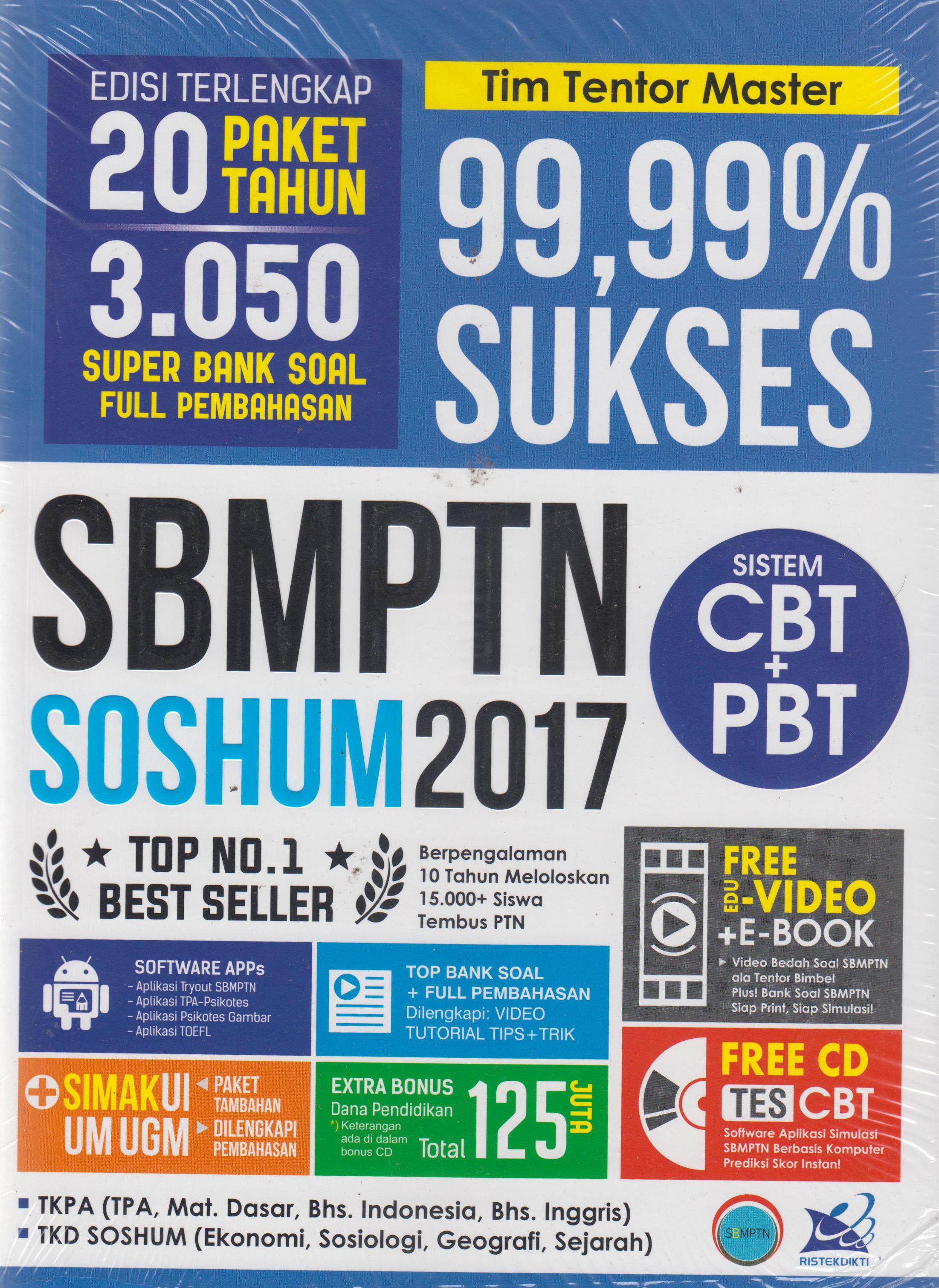 Sbmptn Soshum 2017: 99,99 Persen Sukses 