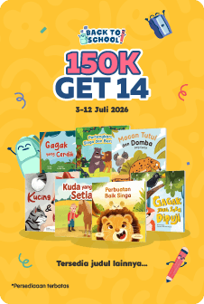 14 Buku Anak Hanya 150 Ribu - Seri Umum - Bundling Promo Back To School