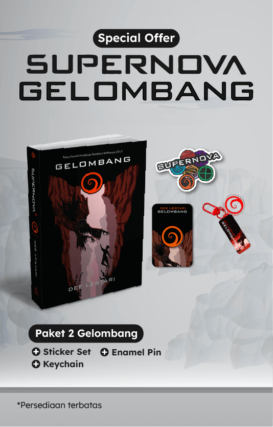 Gelombang - Supernova #5 - Special Offer - Republish 2025 - Special Sticker Pack  + Keychain + Enamel Pin