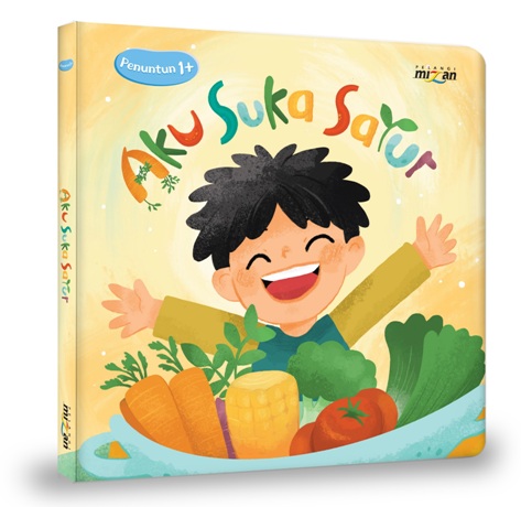Penuntun 1+: Aku Suka Sayur (Boardbook)