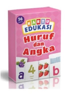 Kartu Edukasi : Huruf Dan Angka