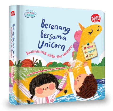 Seri The Twin Explorer: Berenang Bersama Unicorn Boardbook