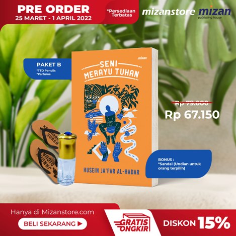 Paket B - Seni Merayu Tuhan +  Ttd + Parfum (Pre Order)