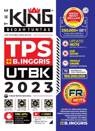 The King Bedah Tuntas Tps +b.inggris Utbk 2023 (Pre Order)