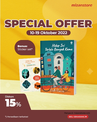 Hidup Ini Terlalu Banyak Kamu + Stiker Set (Special Offer)